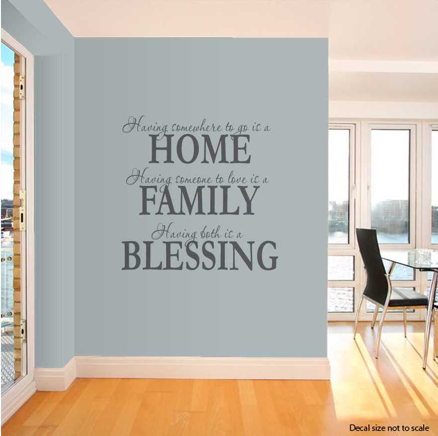 Having Somewhere To Go Is A Home Wall Art Decals