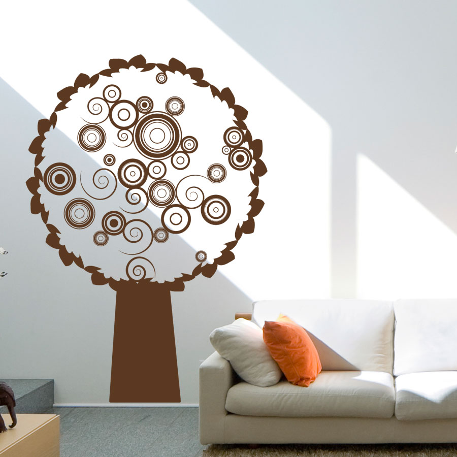 Tree of Circles Wall Decal