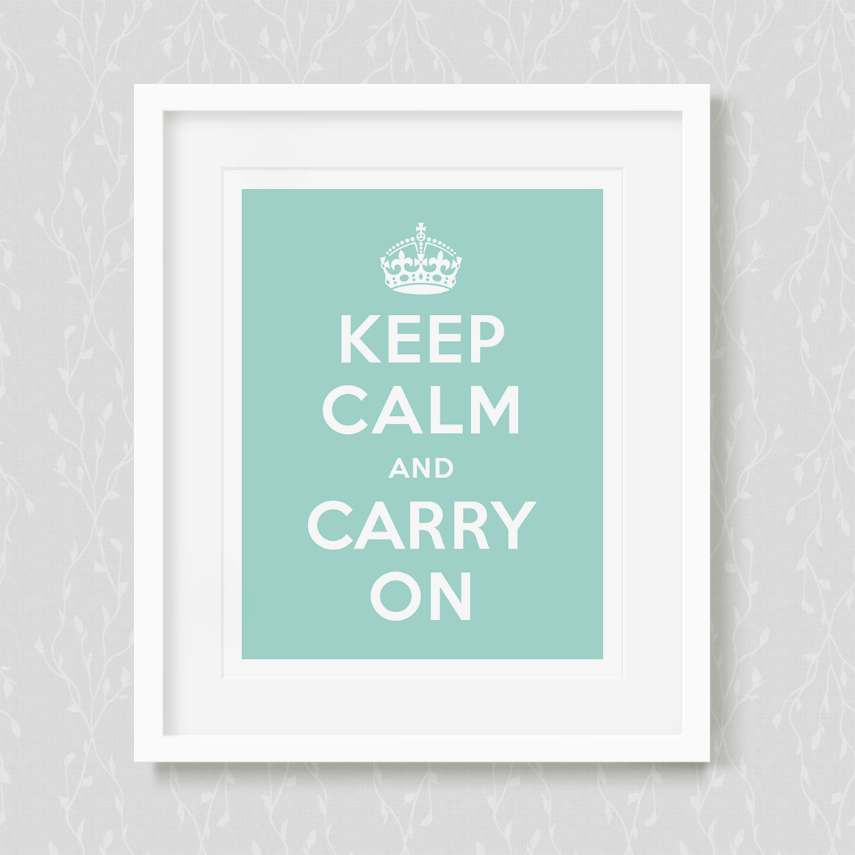 Keep Calm and Carry On Art Print Poster
