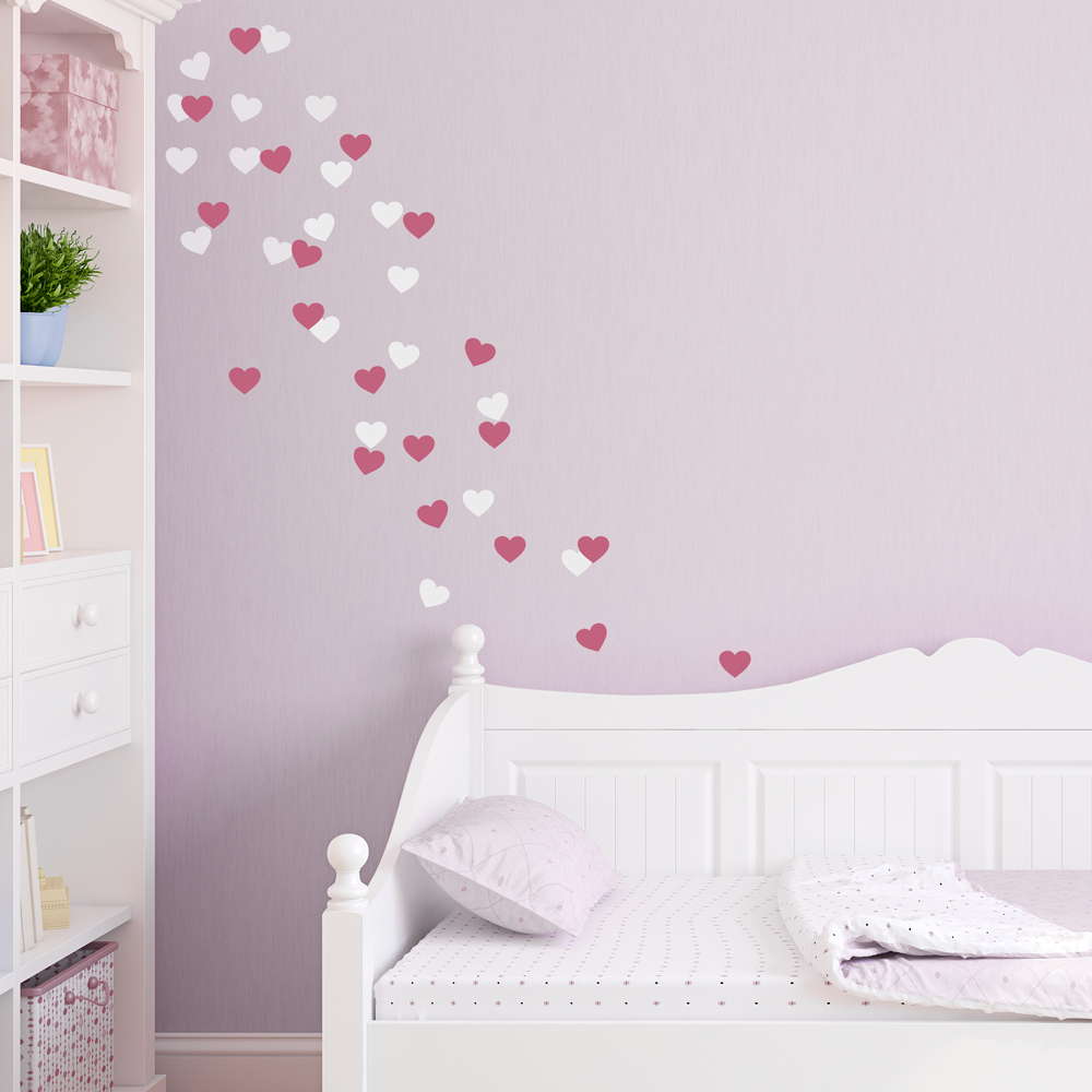 HeartFetti Wall Decal