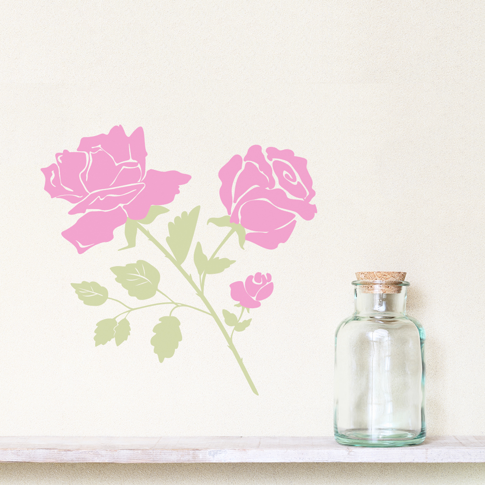 Rose Wall Decal