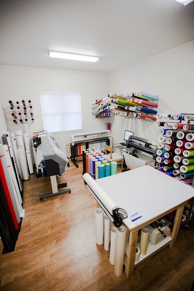 Vinyl Production Area