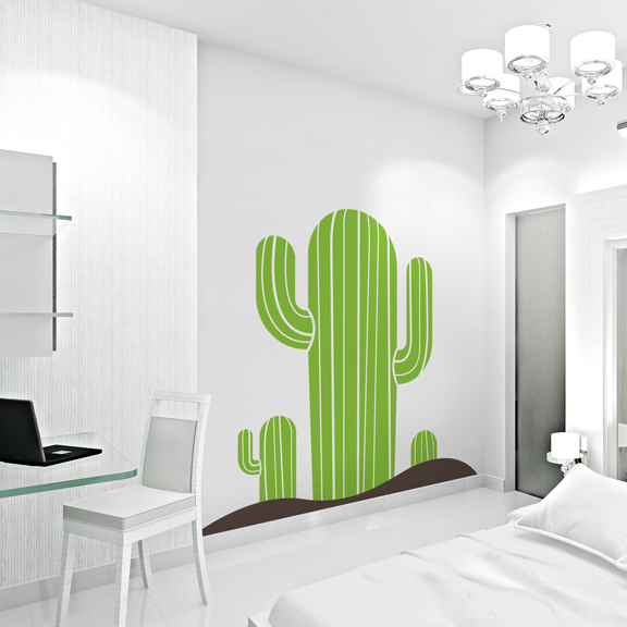 nature cactus1 wall decal