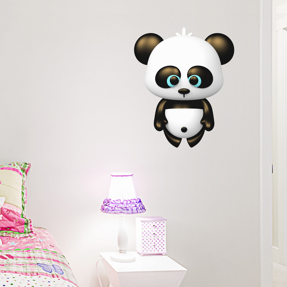 Panda Bear Printed Wall Decal Panda Bear Printed Wall Decal