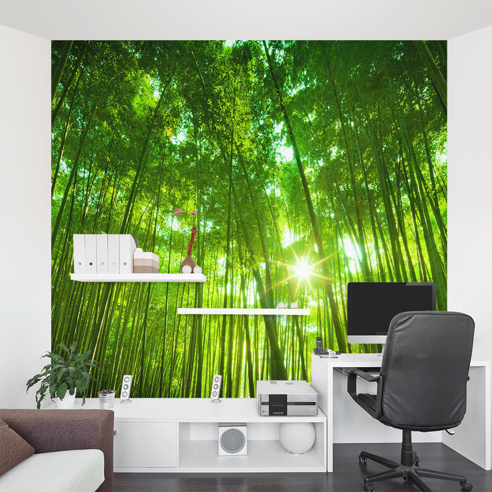 Kyoto Bamboo Forest Wall Mural 