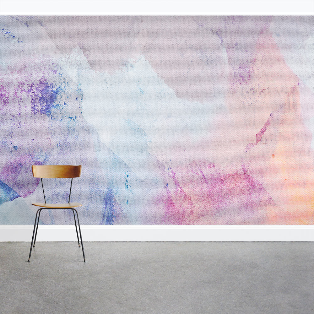 47 Watercolor Wall Mural Untuk Mempercantik Hunian