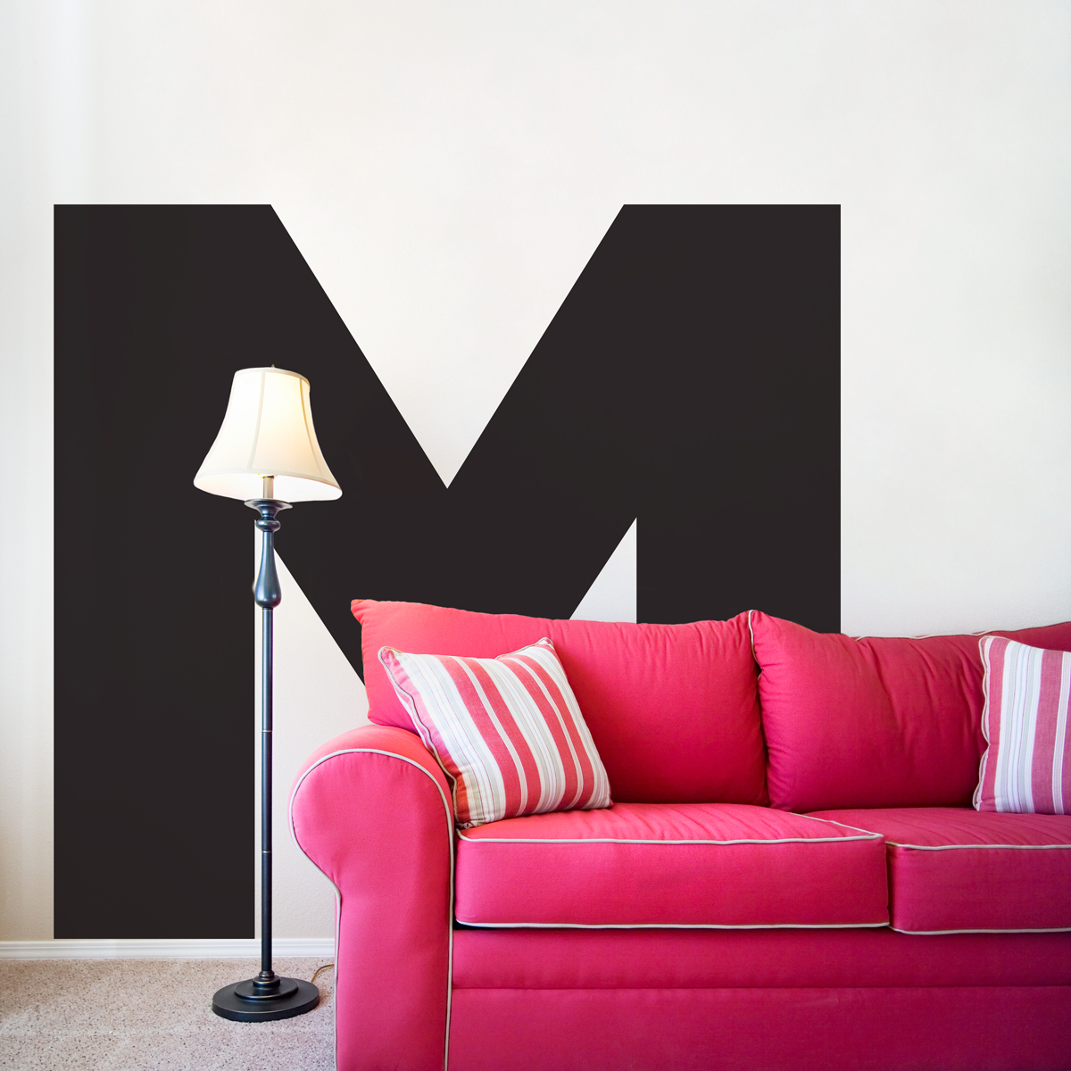 Large Letter Wall Decals, Vinyl Wall Letters