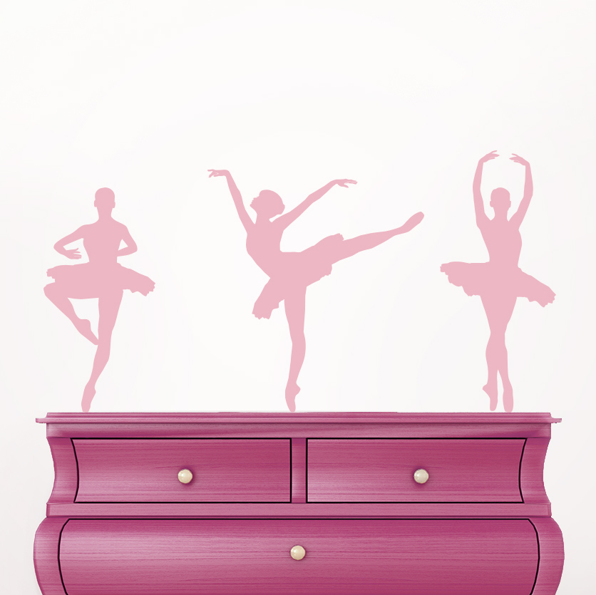 Ballerina Wall Decals Stickers Wallums