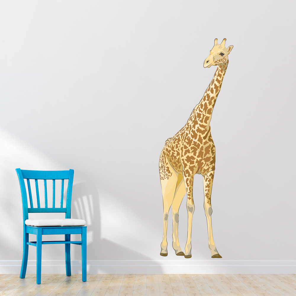 giraffe printed