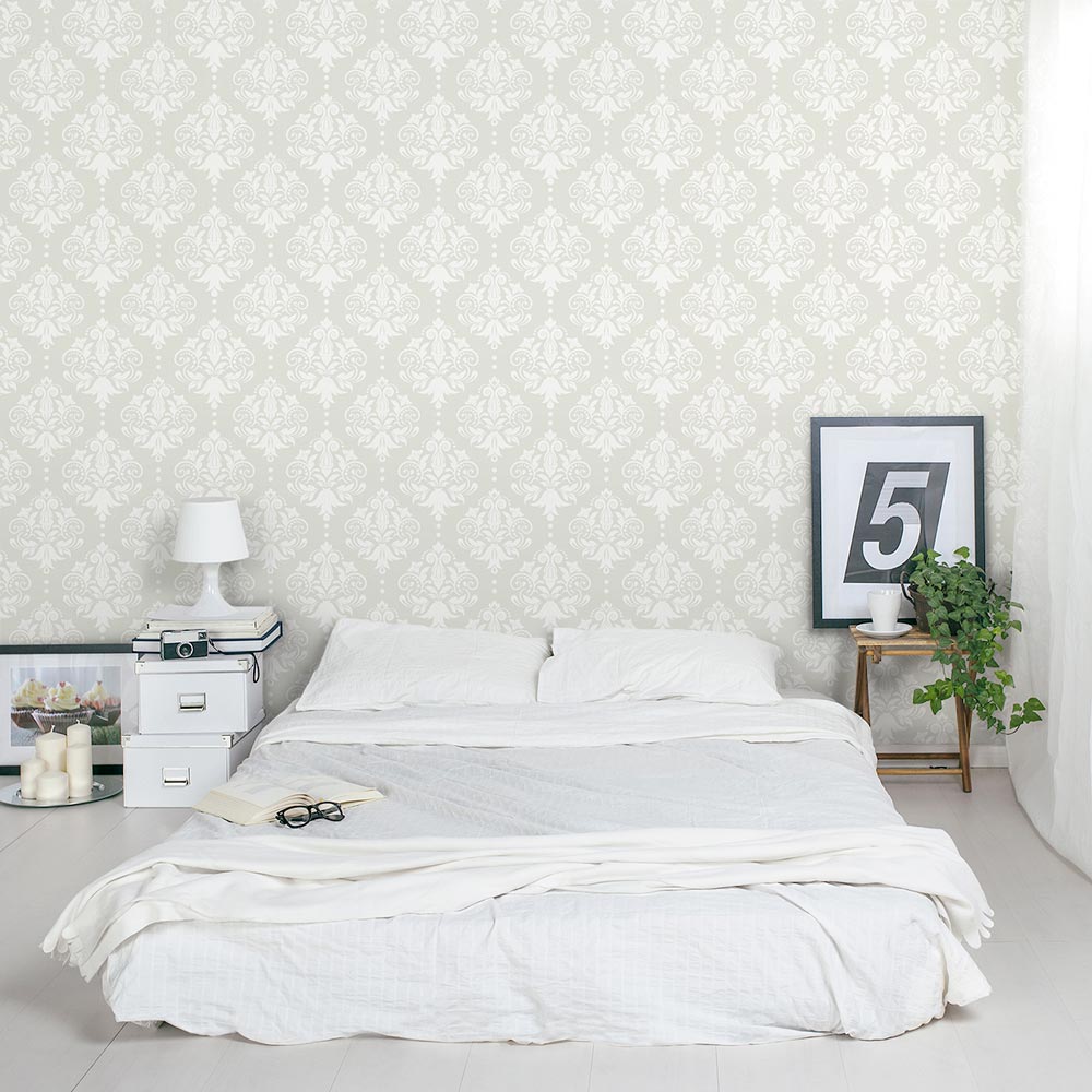 Damask Wall Sticker Damask Removable Wallpaper Damask Wall Sticker Damask Removable Wallpaper