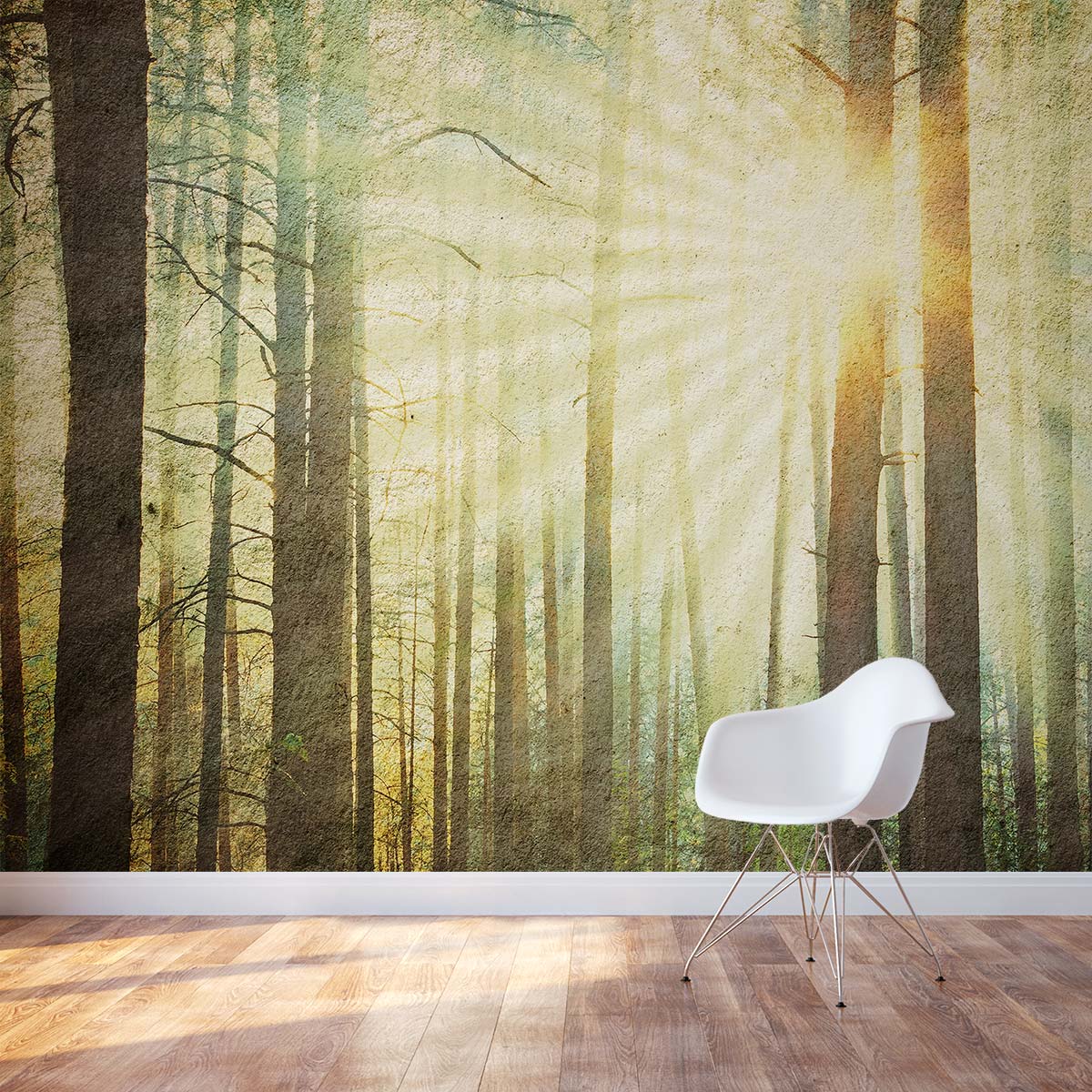 Forest Wonderland Wall Mural1200 x 1200