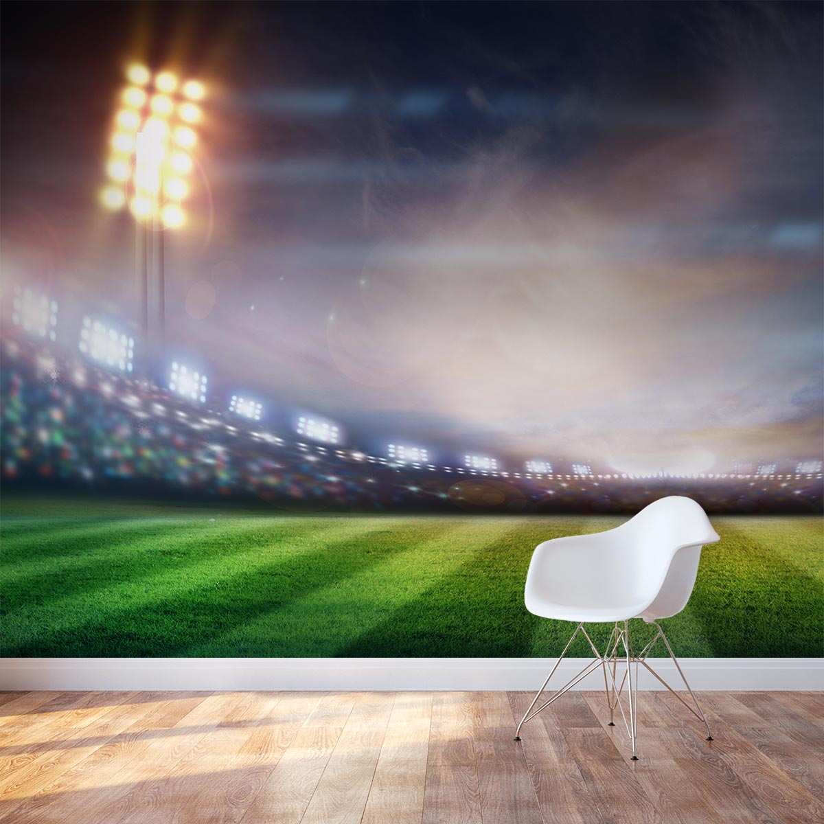 Stadium Lights Wall Mural1200 x 1200