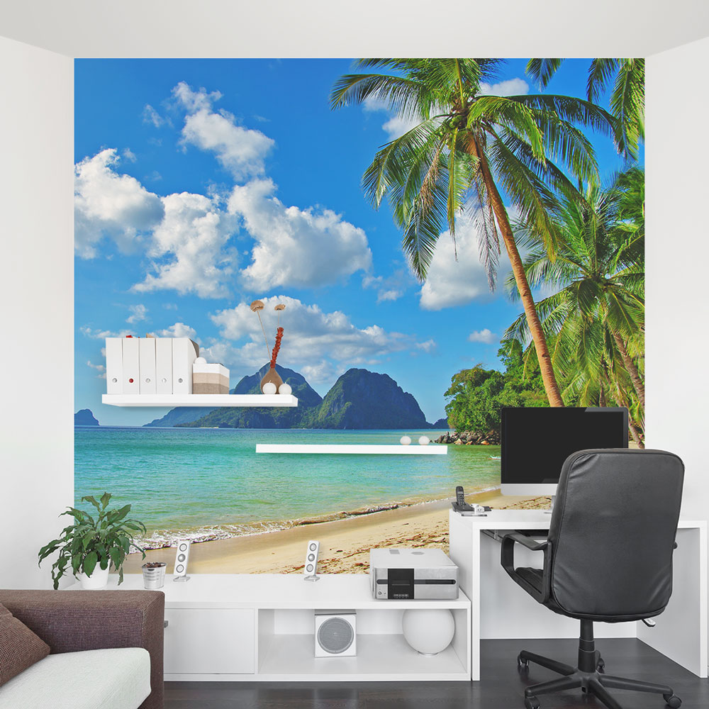 Tropical Paradise Wall Mural