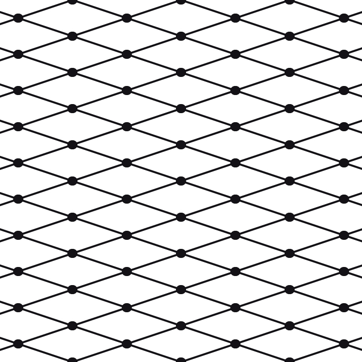 wallums Fishnet Stretch black wallpaper tiles
