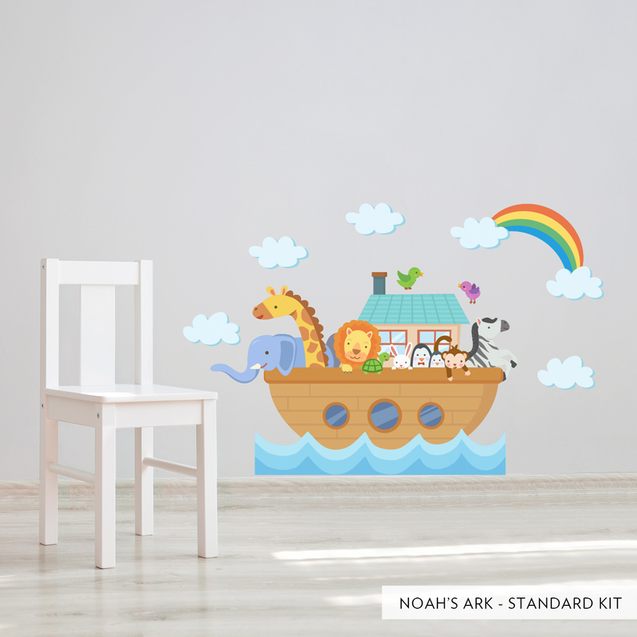 Noah's Ark Wall Decal  Wall Stickers for Children's Nursery