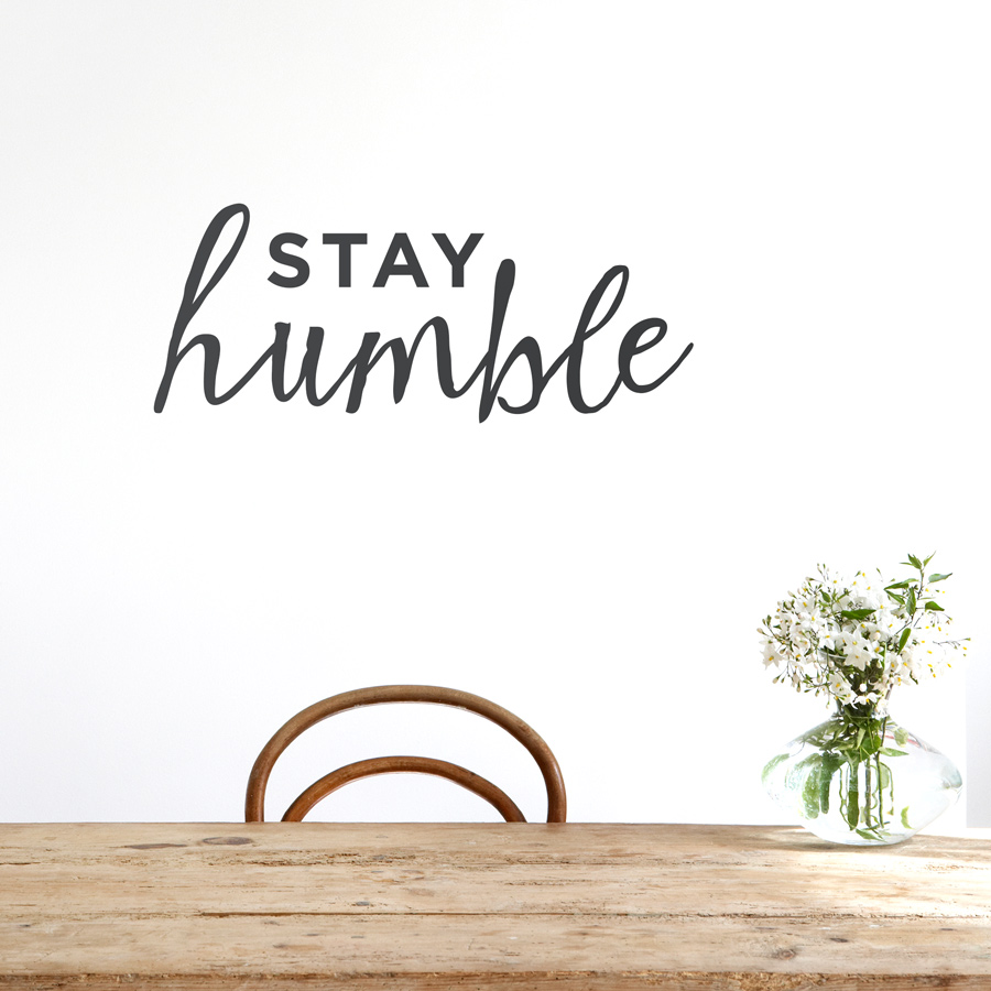 Work Hard Stay Humble, motivational poster – Keep Calm Collection