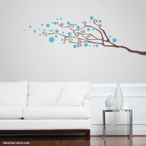 Dotty Tree Branch Wall Decal