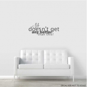 wall decal quote