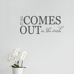 It all wall decal quote