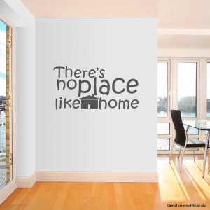 theres no wall decal quote