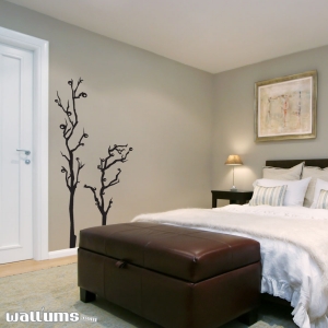 Funky abstract tree wall decal