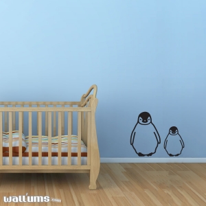 Baby Penguins wall decal