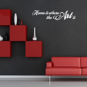 Home is where wall decal