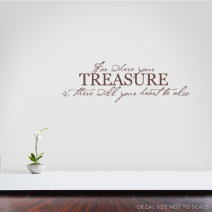 For where wall decal quote