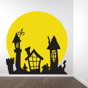 Friendly Ghost Wall Decal Sticker