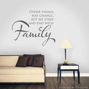 Other things wall decal quote