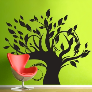 Abstract Tree Wall Decal