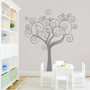 Abstract Tree Wall Decal