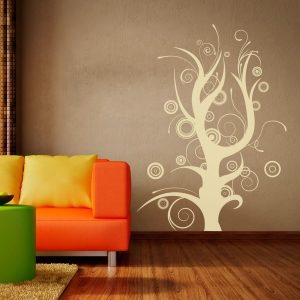 Abstract Tree Wall Decal