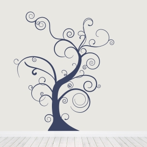 Abstract Tree Wall Decal