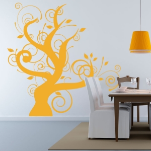 Abstract Tree Wall Decal