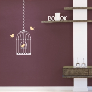 Birdcage Wall Decal