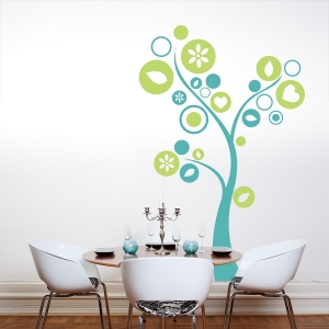 Circle Tree Wall Art Decal