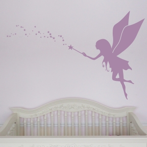 Fairy stars wall decal