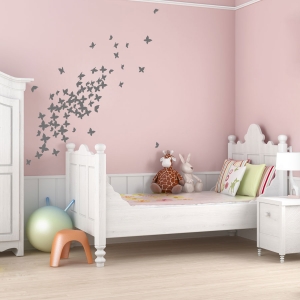 Flock of Butterflies wall decal