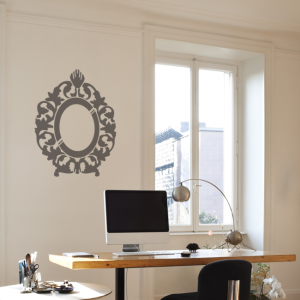 Oval Frame Wall Decal