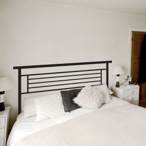 Montgomery Iron Headboard Wall Decal