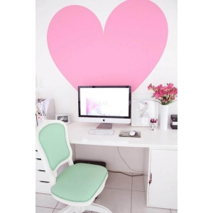 deluxemodern design heart  wall art decals
