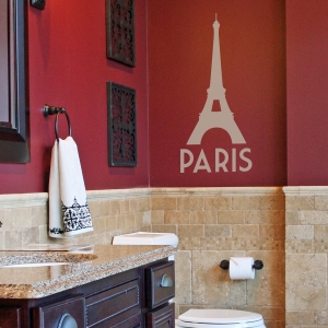 Eiffel Tower Wall Decal