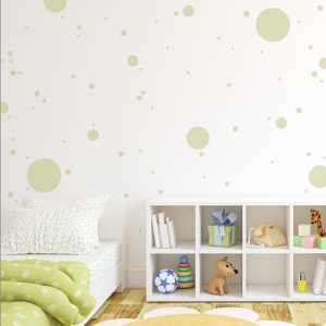 Polka Dots wall decal