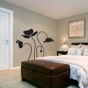 Poppies wall decal