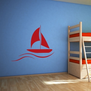 Sailboat Wall Decal