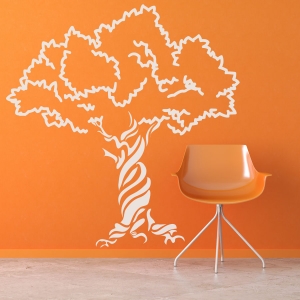 Twisted Tree Wall Decal