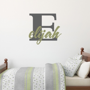 Custom Children's Name Wall Decal