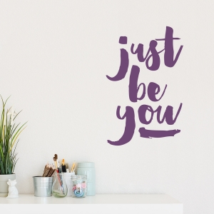 Just Be You Wall Decal