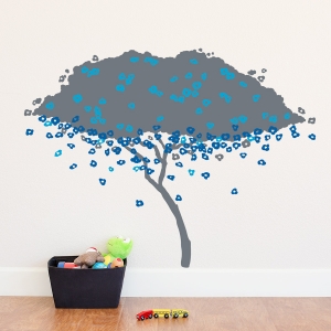 Large Blossom Tree Wall Decal